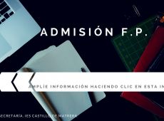 Admisión Formación Profesional