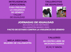 Actividades contra la violencia de género