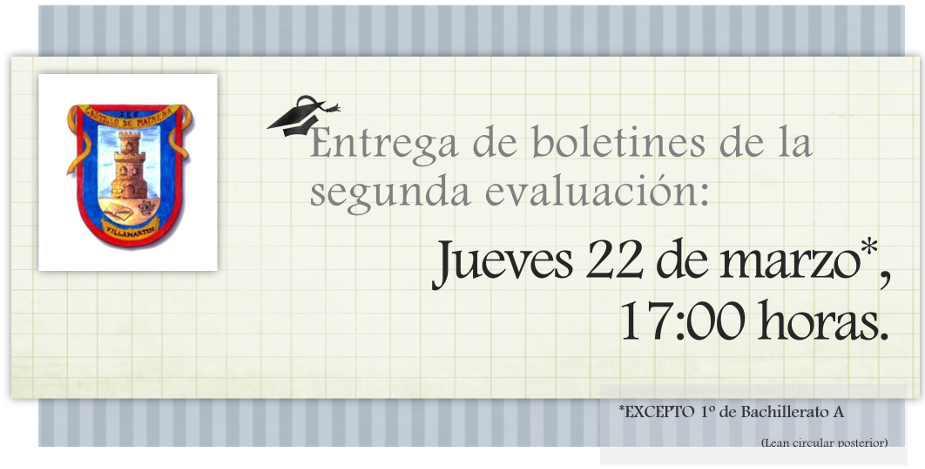 Entrega 22 de marzo 17:00 horas